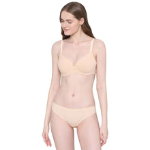 Load image into Gallery viewer, Wacoal BASICS Essentials2.0 Padded Wired 3/4th Cup Everyday Wear Comfort Fit T-shirt Bra - Beige BI03M03