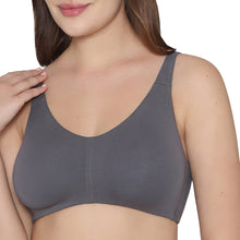 Load image into Gallery viewer, Wacoal BASICS Essentials Live In Non-padded Non-wired Full Cup Everyday Wear Cotton Blend T-shirt Bra-Grey BI03M05