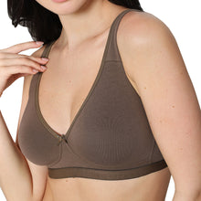 Load image into Gallery viewer, Wacoal BASICS Essentials2.0 Non-Padded Non-Wired Full Cup Everyday Wear T-shirt Bra - Brown BI03M01
