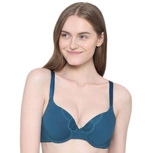 Load image into Gallery viewer, Wacoal BASICS Lite Push Up Padded Wired Half Cup Everyday Wear Push-up Bra - Teal BI03N04
