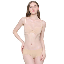 Load image into Gallery viewer, Wacoal BASICS Zoe Padded Wired 3/4th Cup Everyday Wear Comfort Fit T-shirt Bra - Beige BI03P01