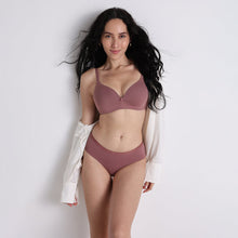Load image into Gallery viewer, Wacoal BASICS Zoe Padded Non-wired 3/4th Cup Everyday Wear Comfort Fit T-shirt Bra-Pink BI03P02