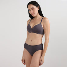Load image into Gallery viewer, Wacoal BASICS Zoe Padded Non-wired 3/4th Cup Everyday Wear Comfort Fit T-shirt Bra-Grey BI03P02