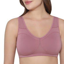 Load image into Gallery viewer, Wacoal Women’s BASICS All Ease Non-padded Non-wired Full Cup Everyday Wear Slip on Sleeping Bra-Pink BI03R01