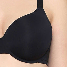 Load image into Gallery viewer, Wacoal Everyday Elegance Padded Wired Full Cup Everyday Wear Smooth Finish T-Shirt Bra - Black BI05A01