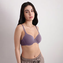 Load image into Gallery viewer, Wacoal Everyday Elegance Padded Wired Full Cup Everyday Wear Smooth Finish T-Shirt Bra -Purple BI05A01