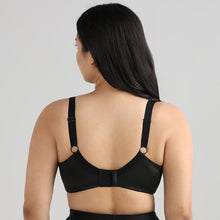 Load image into Gallery viewer, Wacoal Pixie 2.0 Non Padded Wired Full Cup Everyday Wear Plus Size Full Support Minimizer Bra - Black BI05D04