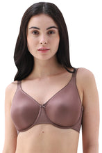 Load image into Gallery viewer, Wacoal Pixie 2.0 Non Padded Wired Full Cup Everyday Wear Plus Size Full Support Minimizer Bra -Brown BI05D04