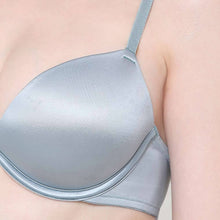 Load image into Gallery viewer, Wacoal Playful Love Padded Wired Demi Cup Plunge Neck Party Wear Level 3 Push-up Bra - Blue BI05F01