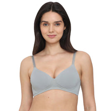 Load image into Gallery viewer, Wacoal Cool Comfort Padded Non-wired 3/4th Cup Everyday Wear T-shirt Bra -Grey BI05H02