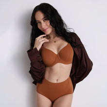Load image into Gallery viewer, Wacoal Cool Comfort Padded Wired Full Cup Everyday Wear T-shirt Bra-Brown BI05H01