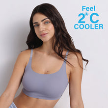 Load image into Gallery viewer, Wacoal Women’s Cool Comfort Bonded Padded Non-wired Full Coverage Bra Everyday Wear T-shirt Bra-Grey BI05H04