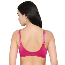 Load image into Gallery viewer, Wacoal Women’s Stellar Padded Non-wired 3/4th Cup Shimmer Straps Party Wear T-shirt Bra-Pink BI05I01
