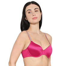 Load image into Gallery viewer, Wacoal Women’s Stellar Padded Wired 3/4th Cup Shimmer Straps Party Wear T-shirt Bra-Pink BI05I02
