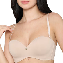 Load image into Gallery viewer, Wacoal Women’s Lift Up Padded Non-wired Half Cup Everyday Wear Push-up Strapless Bra-Beige BI05J01