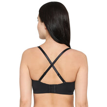 Load image into Gallery viewer, Wacoal Women’s Lift Up Padded Non-wired Half Cup Everyday Wear Push-up Strapless Bra-Black BI05J01