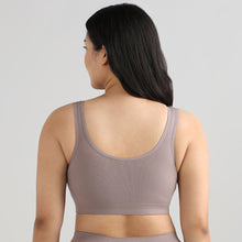 Load image into Gallery viewer, Wacoal BASICS Firm Fit Padded Non-wired Full Cup Everyday Wear Seamless Slip-on Bralette-Brown BI06A01