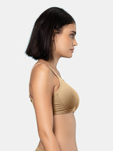 Load image into Gallery viewer, Sonari Padded Moulded Full Coverage T-Shirt Bra with Smooth V-Neck and Adjustable Straps – BIANA