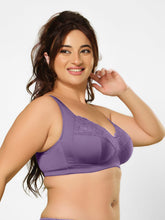 Load image into Gallery viewer, Sonari 3-Piece Cup Full Coverage Lace Bra with Side Support and Wide Cushioned Straps – BLUMA