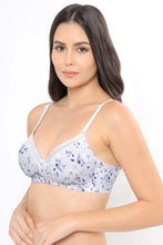 Load image into Gallery viewer, Amante Satin Edge Padded Non-wired T-shirt Bra - Lilac Hint Pr 10116