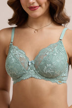Load image into Gallery viewer, Amante Luxe Support Non-Padded Wired Bra - Iceberg Green 101601