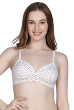 Load image into Gallery viewer, Amante Cotton Casuals Padded Wirefree T-Shirt Bra - Pristine Pr 10202