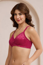 Load image into Gallery viewer, Amante Allure Embrace Non-Padded Non-Wired Bra - Persian Red 111301