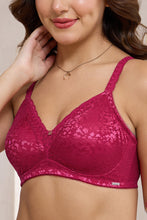 Load image into Gallery viewer, Amante Allure Embrace Non-Padded Non-Wired Bra - Persian Red 111301