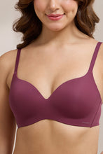 Load image into Gallery viewer, Amante Bared Breezy Padded Non-Wired Bra - Rhododendron 114101