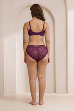 Load image into Gallery viewer, Amante Lush Lace Comfort Non-Padded Non-Wired Bra - Pickled Beet 112301