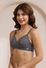Load image into Gallery viewer, Amante Lush Lace Lift Non-Padded Wired Bra - Boulvered 112501