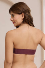 Load image into Gallery viewer, Amante Radiant Padded Wired Strapless Bra - Burgandy 112701