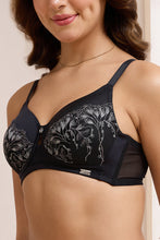 Load image into Gallery viewer, Amante Radiant Lace Padded Non-Wired Bra - Black 113001