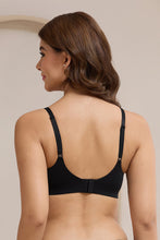 Load image into Gallery viewer, Amante Bared Scoop Lift Padded Non-Wired Bra - Black 114301