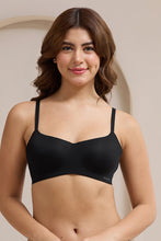 Load image into Gallery viewer, Amante Bared Scoop Lift Padded Non-Wired Bra - Black 114301