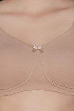 Load image into Gallery viewer, Amante Essential Comfort Non-Padded Non-Wired Bra - Sandalwood 75301