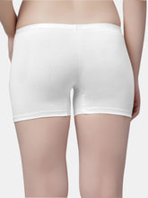 Load image into Gallery viewer, Sonari Full Coverage Mid Rise Breathable Soft Cotton Women's Everyday Boyshorts Panty with Non-Concealed Waistband – BREE