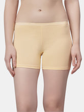 Load image into Gallery viewer, Sonari Full Coverage Mid Rise Breathable Soft Cotton Women's Everyday Boyshorts Panty with Non-Concealed Waistband – BREE