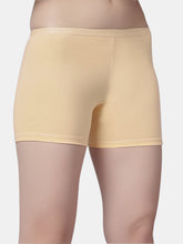 Load image into Gallery viewer, Sonari Full Coverage Mid Rise Breathable Soft Cotton Women's Everyday Boyshorts Panty with Non-Concealed Waistband – BREE