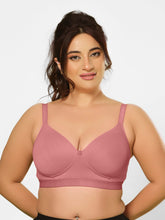 Load image into Gallery viewer, Sonari Padded T-Shirt Bra for Women | Medium Coverage, Wire Free, Broad Bottom Band, U-Back, Adjustable Straps | Comfortable Everyday Wear - BREEYA