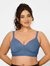 Load image into Gallery viewer, Sonari Padded T-Shirt Bra for Women | Medium Coverage, Wire Free, Broad Bottom Band, U-Back, Adjustable Straps | Comfortable Everyday Wear - BREEYA