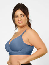 Load image into Gallery viewer, Sonari Padded T-Shirt Bra for Women | Medium Coverage, Wire Free, Broad Bottom Band, U-Back, Adjustable Straps | Comfortable Everyday Wear - BREEYA