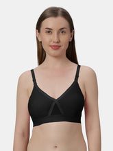 Load image into Gallery viewer, Sonari Women’s Non-Padded Wirefree Medium Coverage Bra with Detachable Straps and Wide Underbust Band – BRITNEY NX