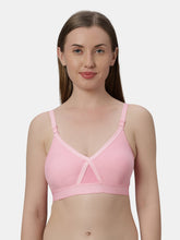 Load image into Gallery viewer, Sonari Women’s Non-Padded Wirefree Medium Coverage Bra with Detachable Straps and Wide Underbust Band – BRITNEY NX