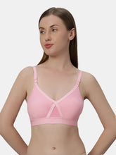 Load image into Gallery viewer, Sonari Women’s Non-Padded Wirefree Medium Coverage Bra with Detachable Straps and Wide Underbust Band – BRITNEY NX