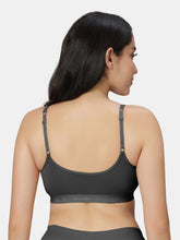 Load image into Gallery viewer, Sonari Everyday Multiuse Cotton Pull-On Wirefree Sports Bra with Medium Coverage and Wide Underbust Band – CARLIN
