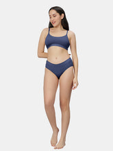 Load image into Gallery viewer, Sonari Everyday Multiuse Cotton Pull-On Wirefree Sports Bra with Medium Coverage and Wide Underbust Band – CARLIN