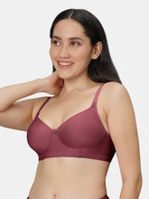 Load image into Gallery viewer, Sonari Non Padded Wirefree Cotton Polyester Moderate Coverage Minimizer Bra with Detachable Straps – CATWALK