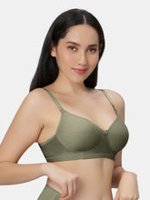 Load image into Gallery viewer, Sonari Non Padded Wirefree Cotton Polyester Moderate Coverage Minimizer Bra with Detachable Straps – CATWALK