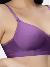 Load image into Gallery viewer, Sonari Non Padded Wirefree Cotton Polyester Moderate Coverage Minimizer Bra with Detachable Straps – CATWALK